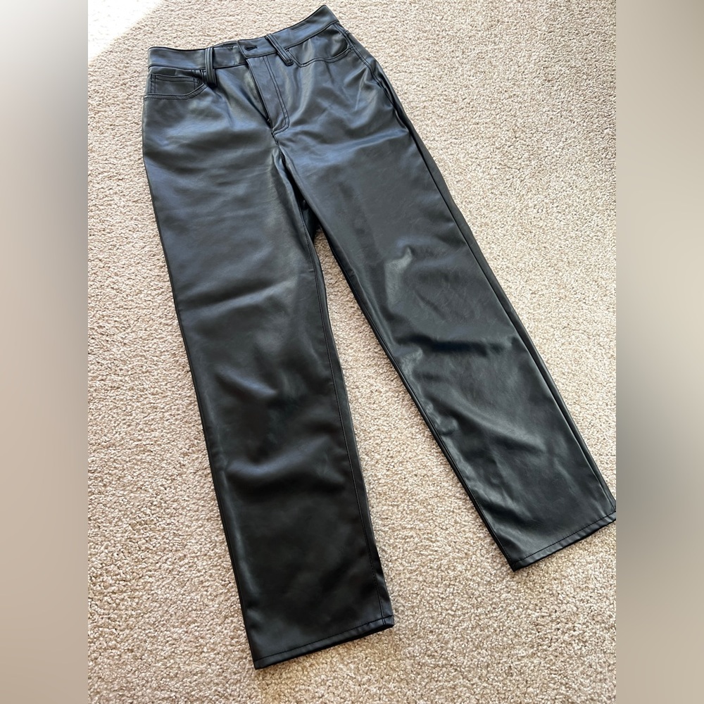 Madewell Leather Pant | Size 26 | The Perfect Vintage Straight Jean Fit